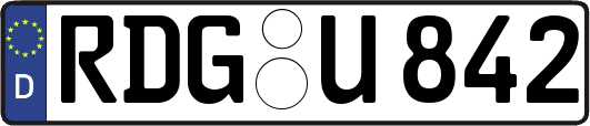 RDG-U842