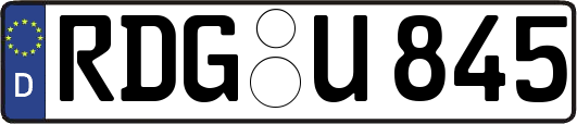 RDG-U845