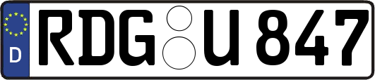 RDG-U847