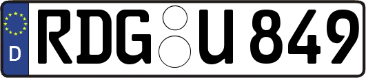 RDG-U849