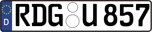 RDG-U857