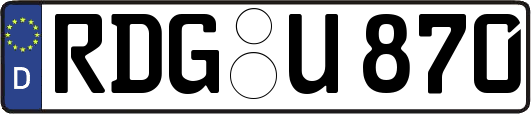 RDG-U870