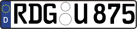 RDG-U875