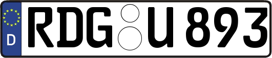 RDG-U893