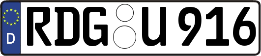 RDG-U916