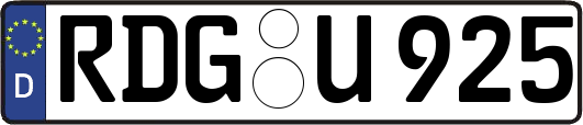 RDG-U925