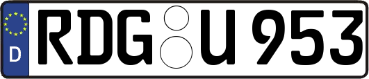 RDG-U953