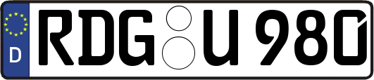 RDG-U980