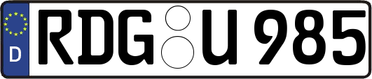 RDG-U985