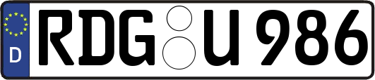 RDG-U986