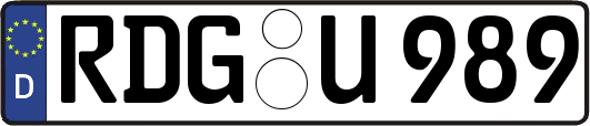 RDG-U989