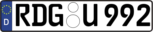 RDG-U992