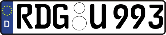 RDG-U993