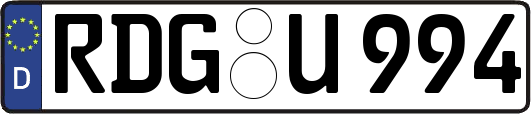 RDG-U994