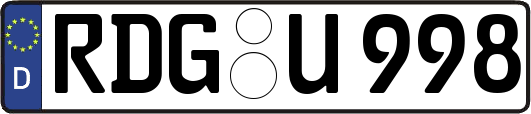 RDG-U998