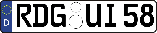 RDG-UI58