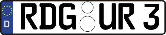 RDG-UR3