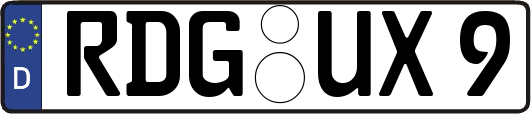 RDG-UX9