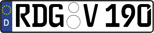 RDG-V190
