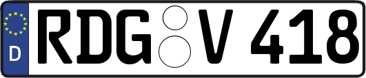 RDG-V418