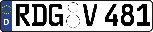 RDG-V481