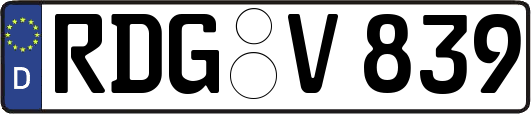 RDG-V839