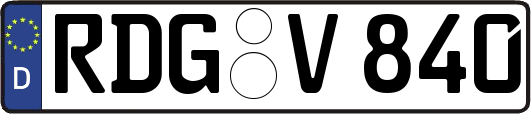 RDG-V840