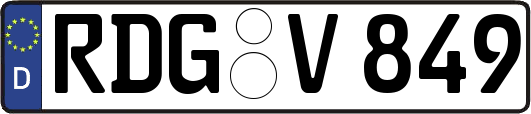 RDG-V849