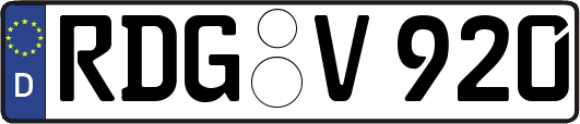 RDG-V920