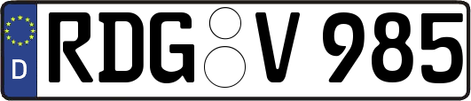 RDG-V985
