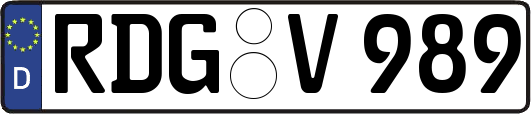 RDG-V989