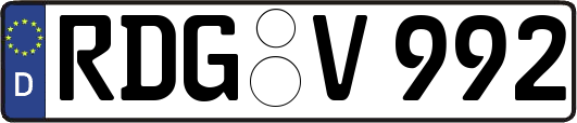 RDG-V992