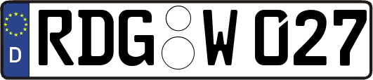 RDG-W027