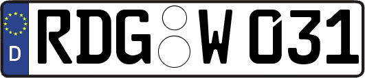 RDG-W031