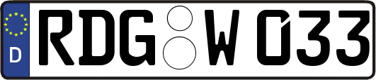RDG-W033