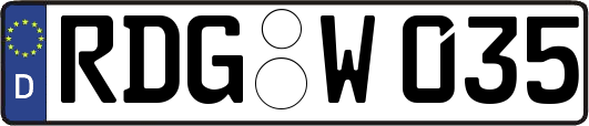 RDG-W035