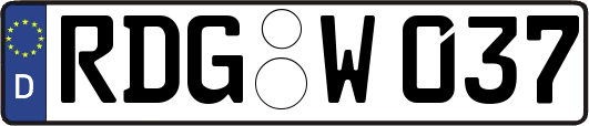 RDG-W037
