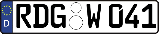 RDG-W041