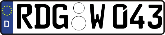 RDG-W043