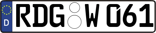 RDG-W061