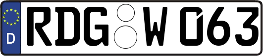 RDG-W063
