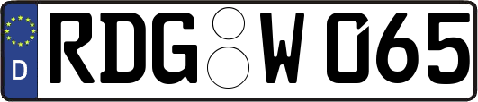 RDG-W065