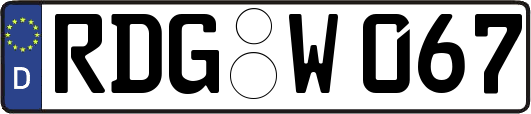 RDG-W067