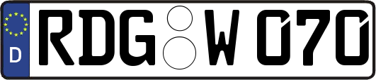 RDG-W070