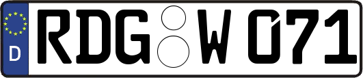 RDG-W071
