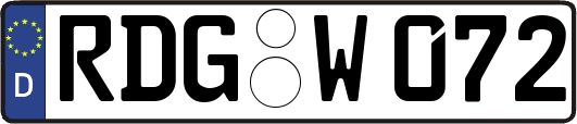 RDG-W072