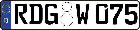RDG-W075