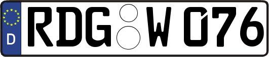 RDG-W076