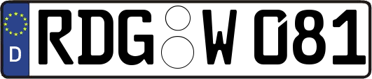 RDG-W081