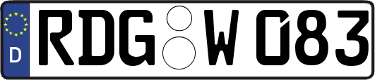 RDG-W083